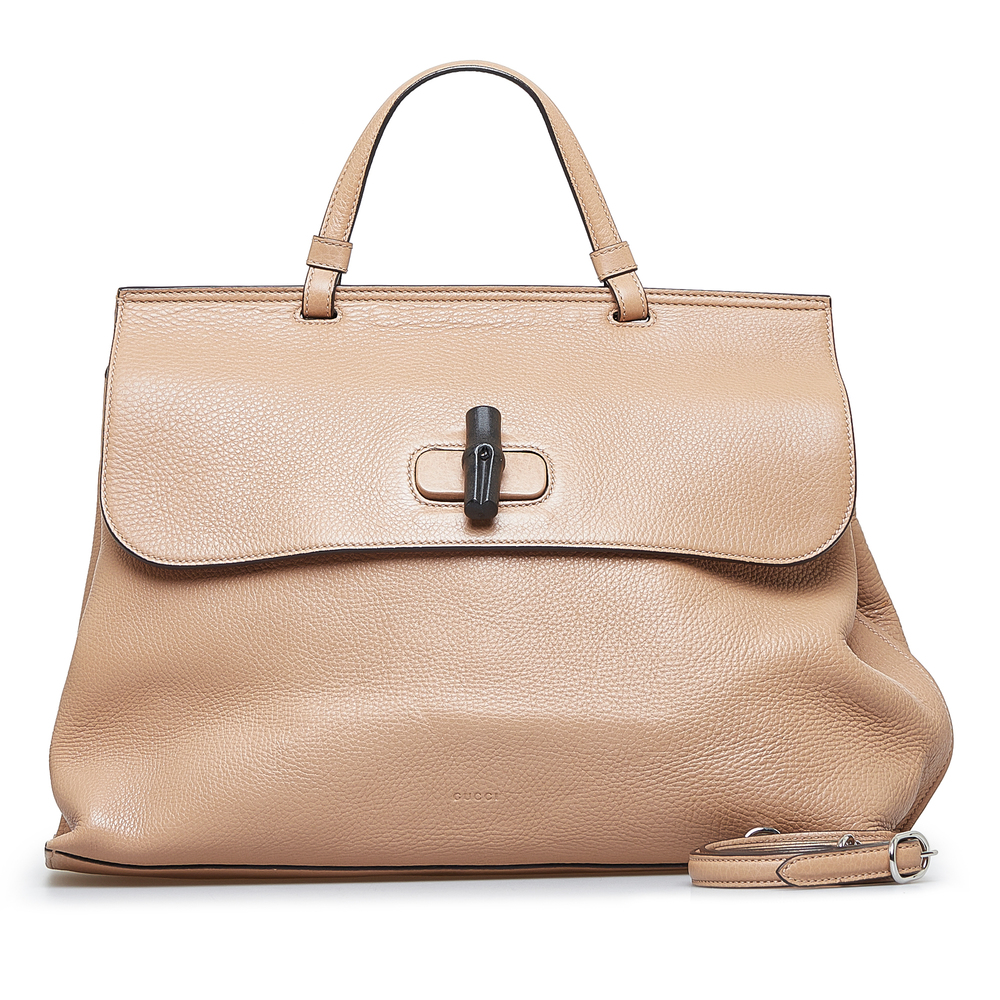 GUCCI Medium Bamboo Daily Satchel - Picture 11 of 11